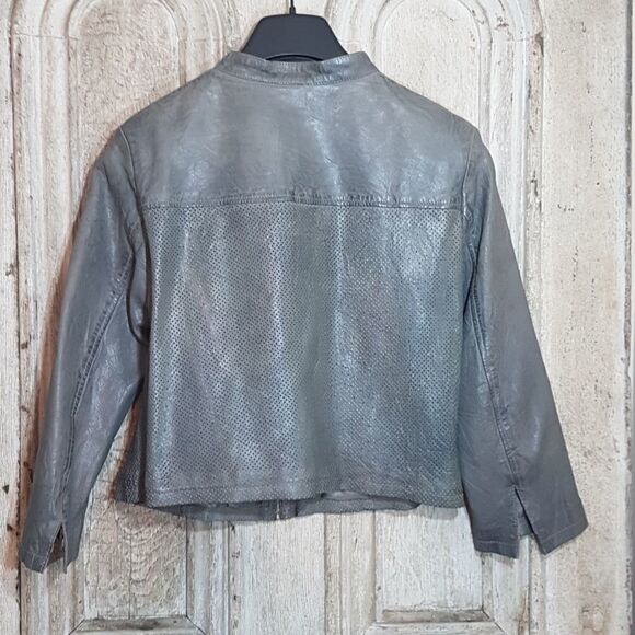 Size 14, NWT Lightweight Bano eeMee grey leather, colour variation due to light - Picture 7 of 12